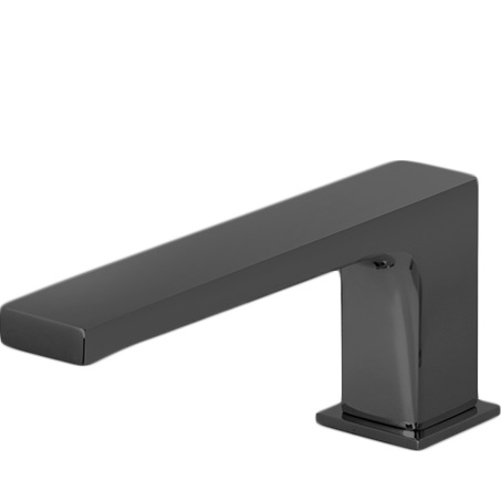 Излив для монтажа на борт ванны Fima Carlo Frattini Fit 16.5см F2415NS (черный матовый)