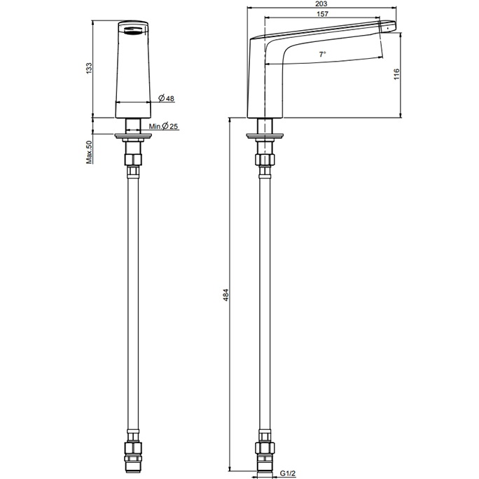 Излив для ванны Fima Carlo Frattini Texture Collection F2643OR (золотой)