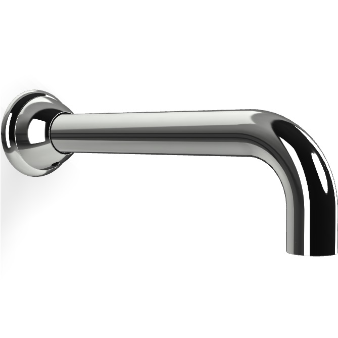 Излив для ванны настенный 21 см. Fima Carlo Frattini Wellness F2156CR (хром)