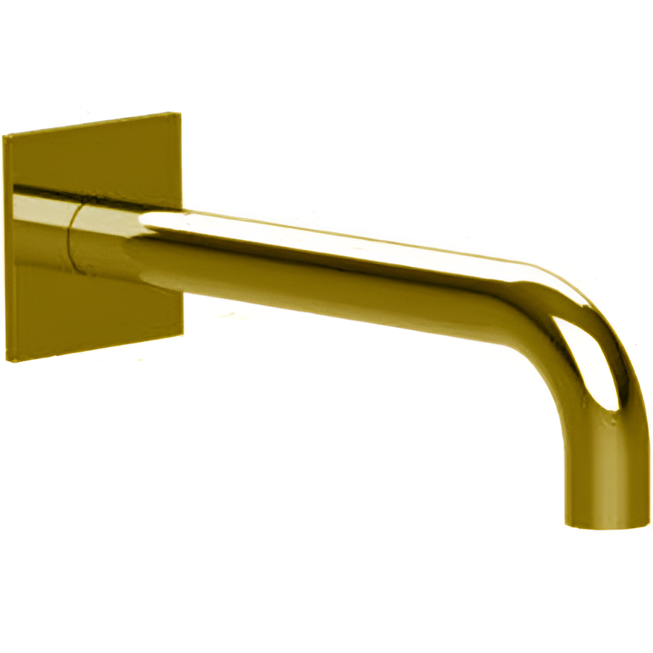 Излив для ванны настенный Almar 24см E098011.GO (золотой)