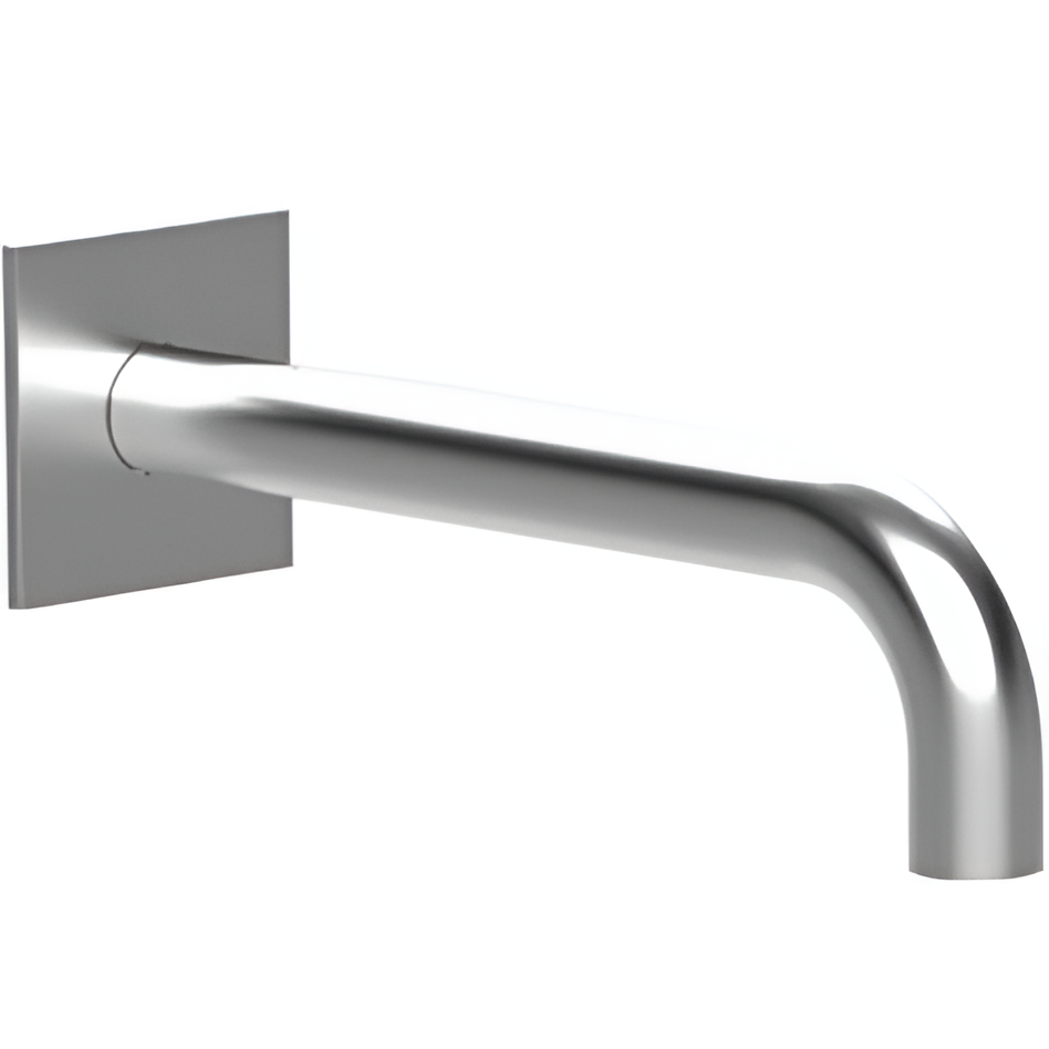 Излив для ванны настенный Almar Universal 24см E098013.316 (нержавеющая сталь брашированная)