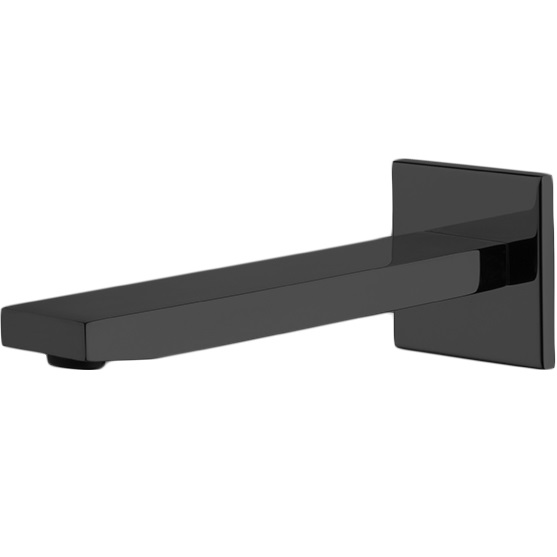 Излив для ванны настенный Fima Carlo Frattini F2424NS (черный матовый)