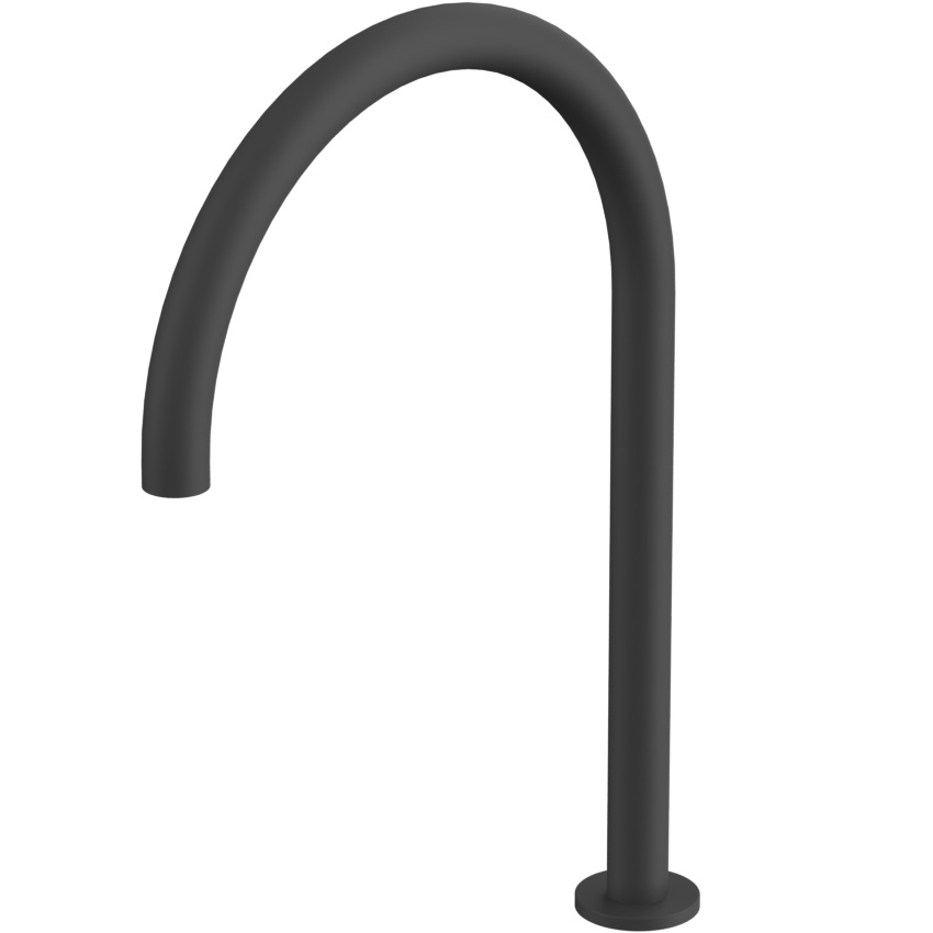 Излив накладной отдельностоящий Whitecross Серия Y Y1203BL (черный матовый)