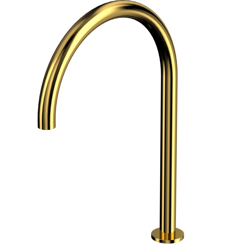 Излив накладной отдельностоящий Whitecross Серия Y Y1203GL (золотой PVD)