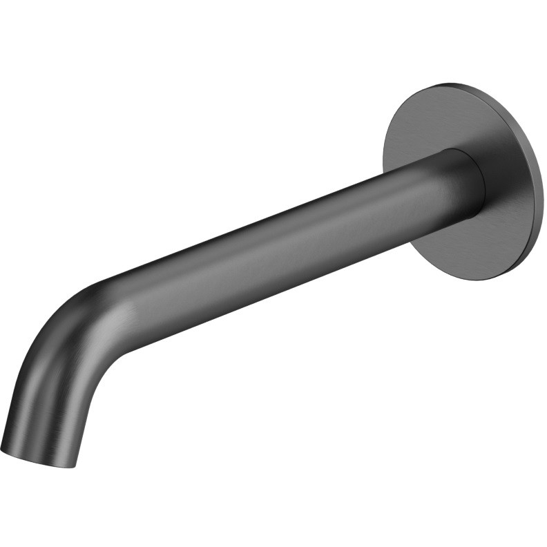 Излив настенный 22 см., Whitecross Серия Y Y1202AT (оружейный металл PVD)