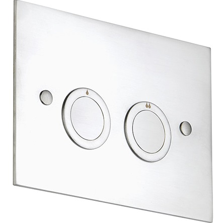 Клавиша смыва для унитаза двойная, для инсталляций TECE THG G00-A02-219TC (хром)