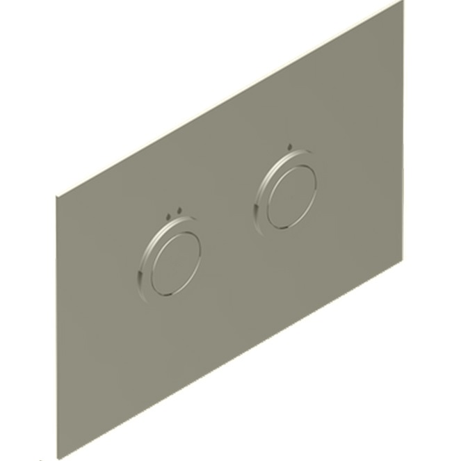 Клавиша смыва для унитаза двойная, для инсталляций TECE THG G00-C01-219TC (никель матовый)