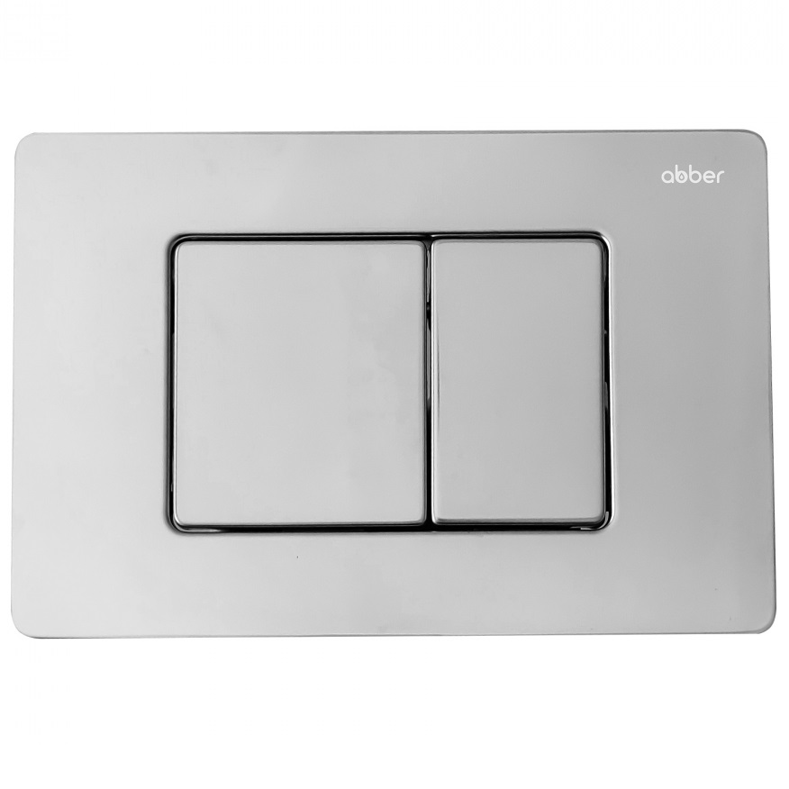 Кнопка смыва Abber AC0120 (хром)