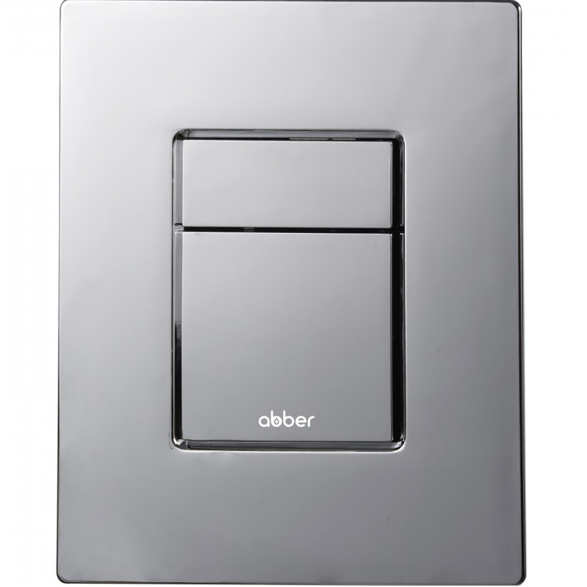 Кнопка смыва Abber AC0123 (хром глянцевый)
