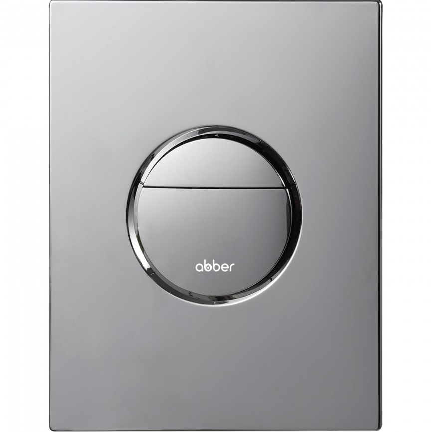 Кнопка смыва Abber AC0126 (хром глянцевый)