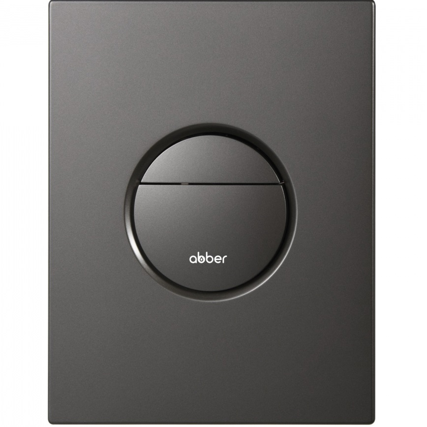 Кнопка смыва Abber AC0126NG (никель)