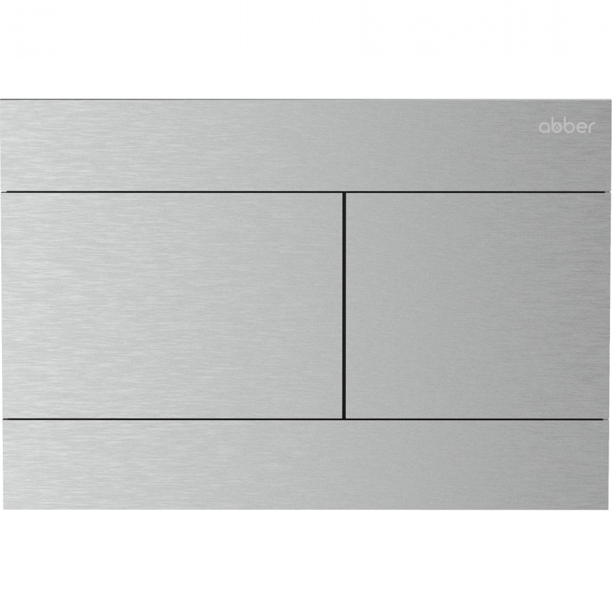 Кнопка смыва Abber AC0127MCH (хром матовый)
