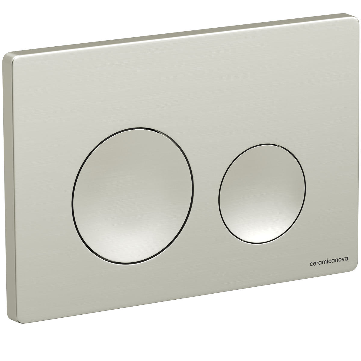 Кнопка смыва Ceramicanova Баланс (Balance) Круг (Circle) CN12-001BN (никель брашированный)
