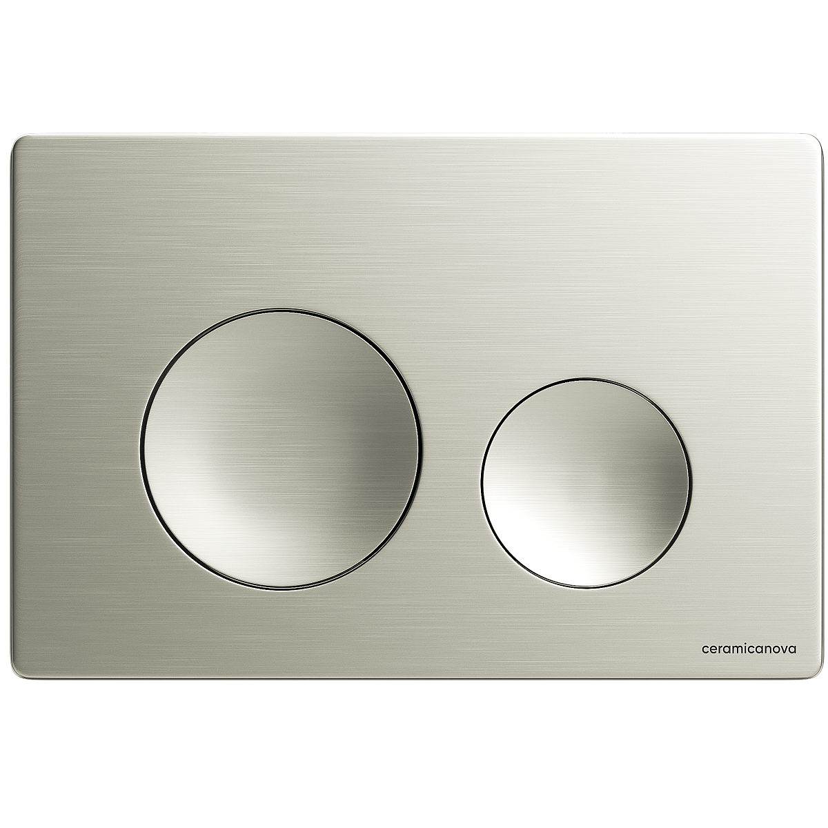 Кнопка смыва Ceramicanova Баланс (Balance) Круг (Circle) CN12-001BN (никель брашированный)