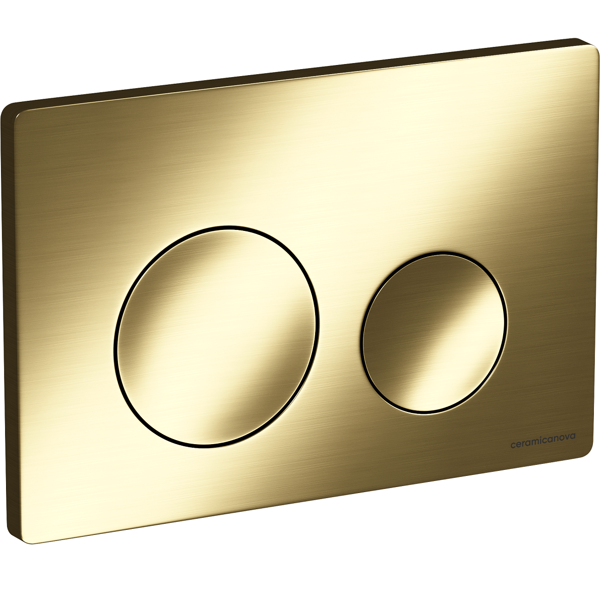 Кнопка смыва Ceramicanova Баланс (Balance) Круг (Circle) CN12-001BG (золото брашированное)