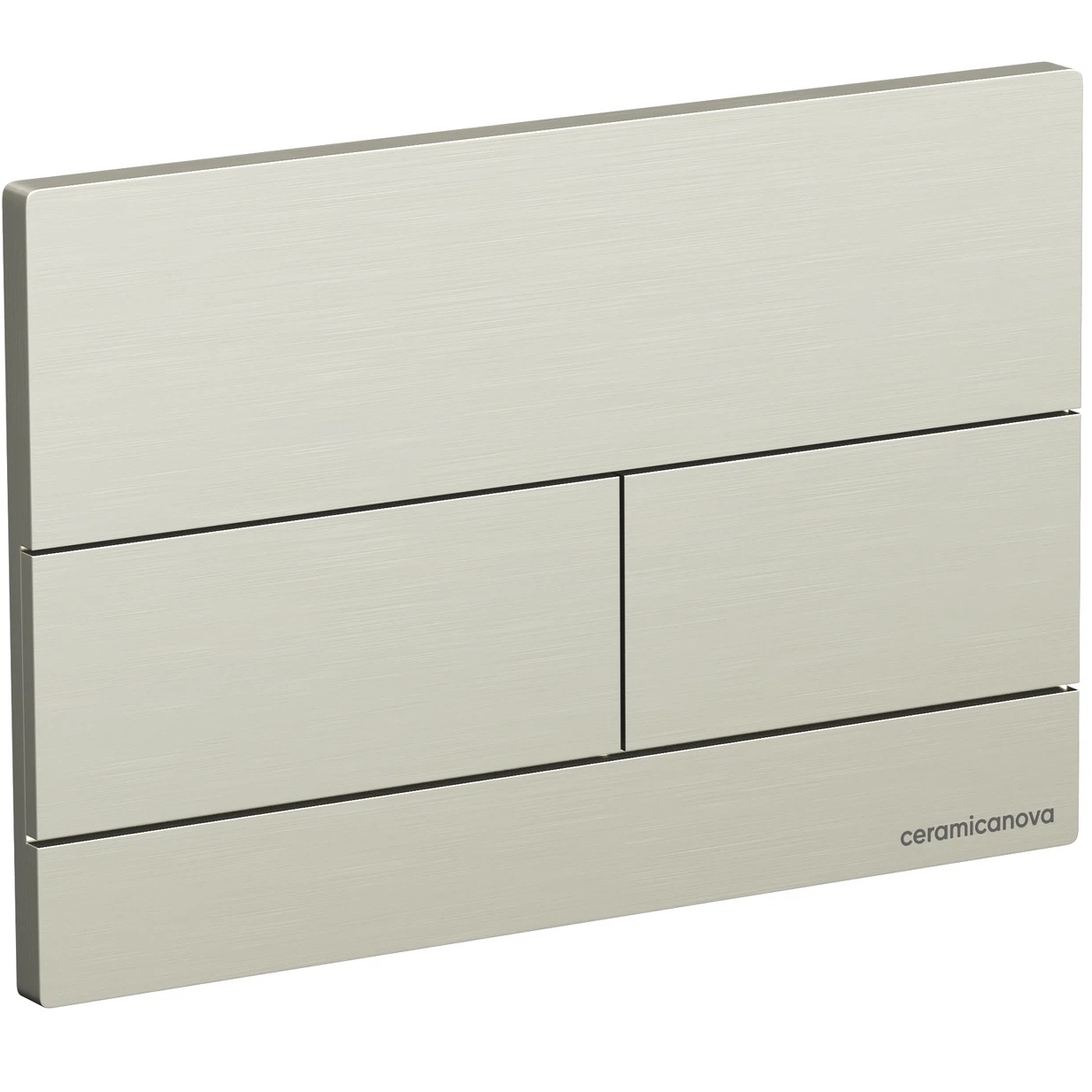 Кнопка смыва Ceramicanova Баланс (Balance) Прямоугольник (Rect) CN12-004BN (никель брашированный)