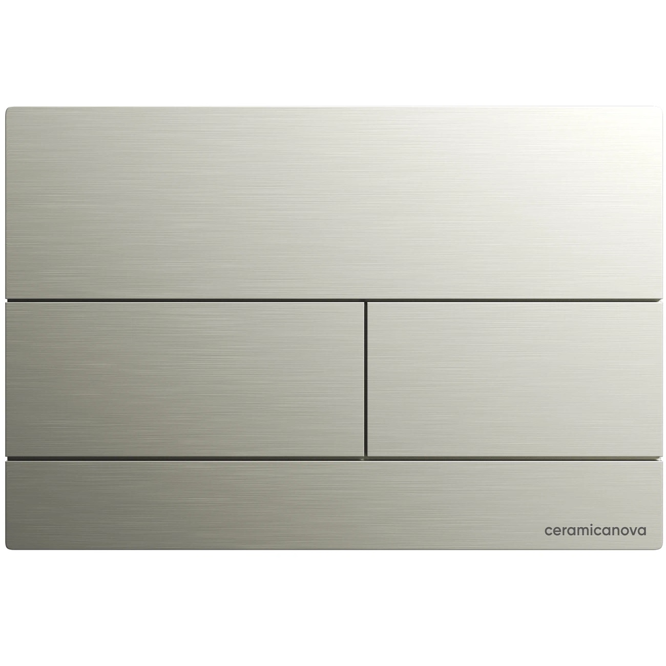 Кнопка смыва Ceramicanova Баланс (Balance) Прямоугольник (Rect) CN12-004BN (никель брашированный)