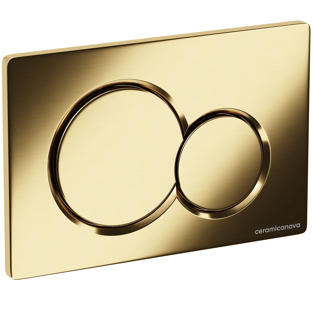 Кнопка смыва Ceramicanova Баланс (Balance) Сфера (Sphere) CN12-003BG (золото брашированное)