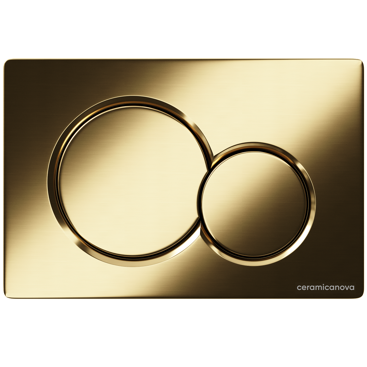 Кнопка смыва Ceramicanova Баланс (Balance) Сфера (Sphere) CN12-003BG (золото брашированное)