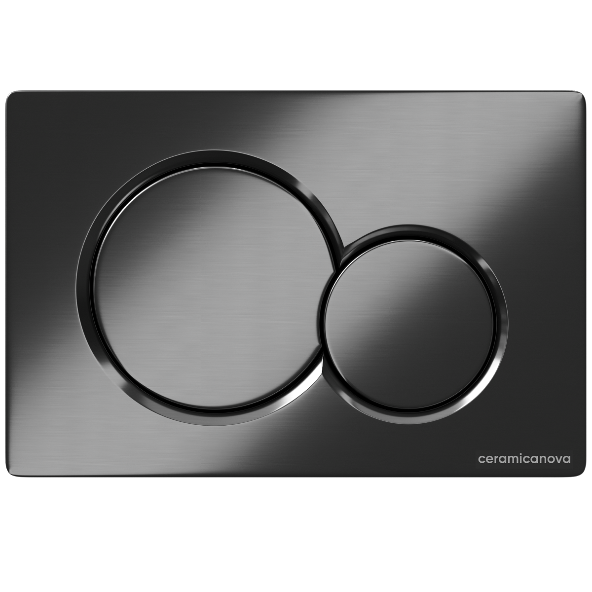 Кнопка смыва Ceramicanova Баланс (Balance) Сфера (Sphere) CN12-003GG (вороненая сталь)
