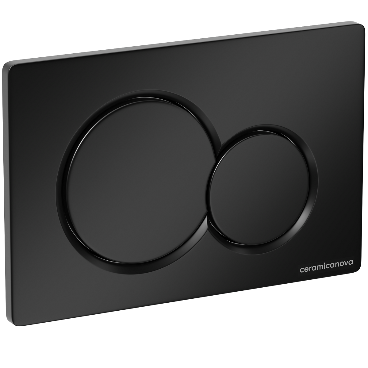 Кнопка смыва Ceramicanova Баланс (Balance) Сфера (Sphere) CN12-003MB (черный матовый)