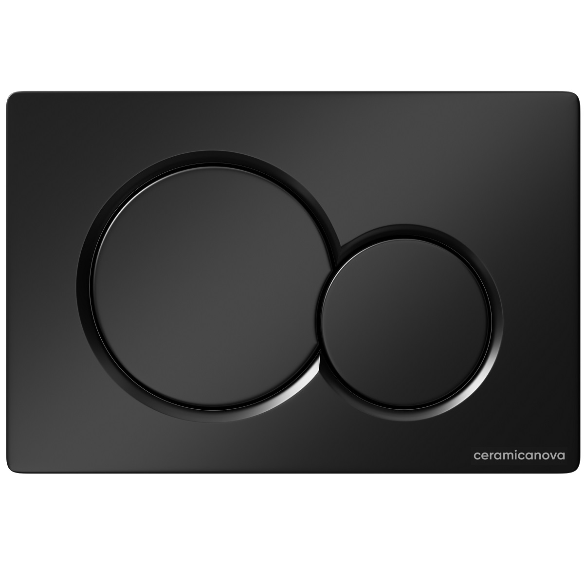 Кнопка смыва Ceramicanova Баланс (Balance) Сфера (Sphere) CN12-003MB (черный матовый)