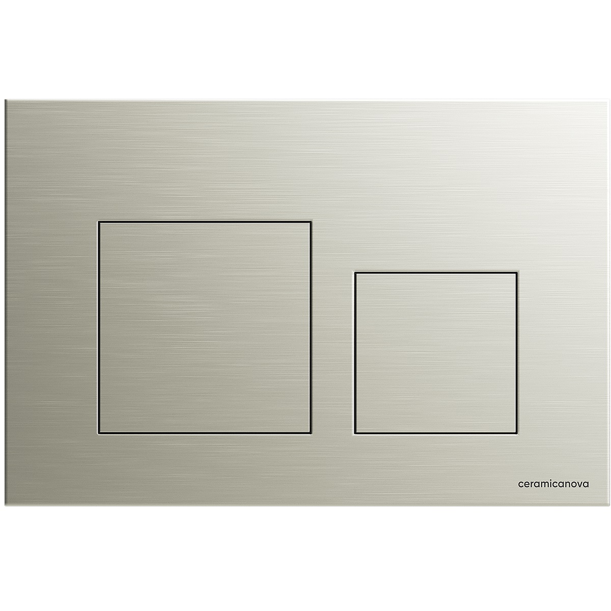 Кнопка смыва Ceramicanova Баланс (Balance) Квадрат (Square) CN12-002BN (никель брашированный)