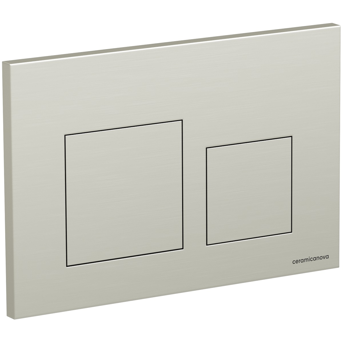 Кнопка смыва Ceramicanova Баланс (Balance) Квадрат (Square) CN12-002BN (никель брашированный)