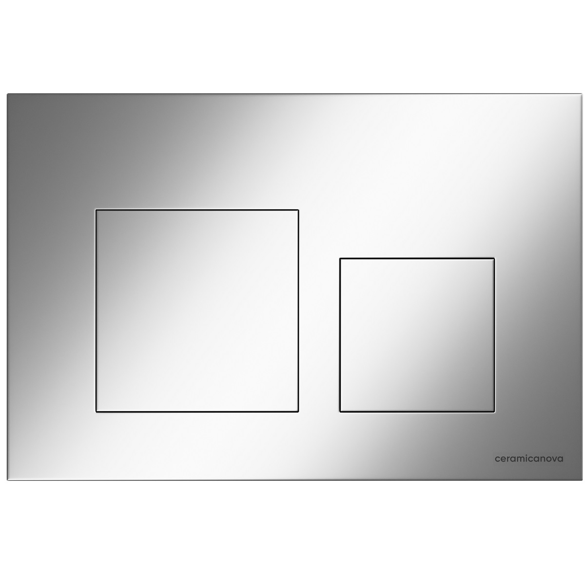 Кнопка смыва Ceramicanova Баланс (Balance) Квадрат (Square) CN12-002M (хром матовый)