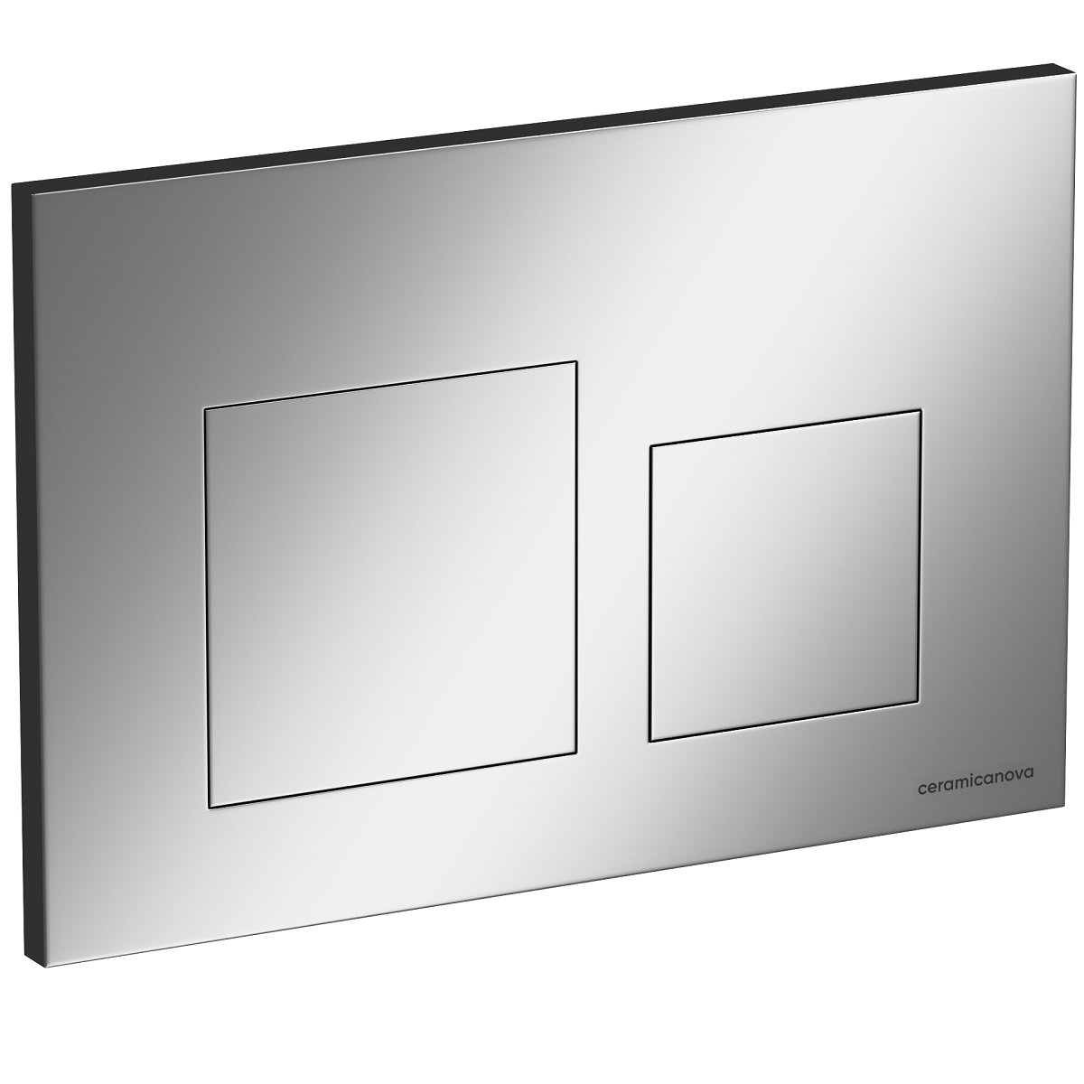 Кнопка смыва Ceramicanova Баланс (Balance) Квадрат (Square) CN12-002M (хром матовый)