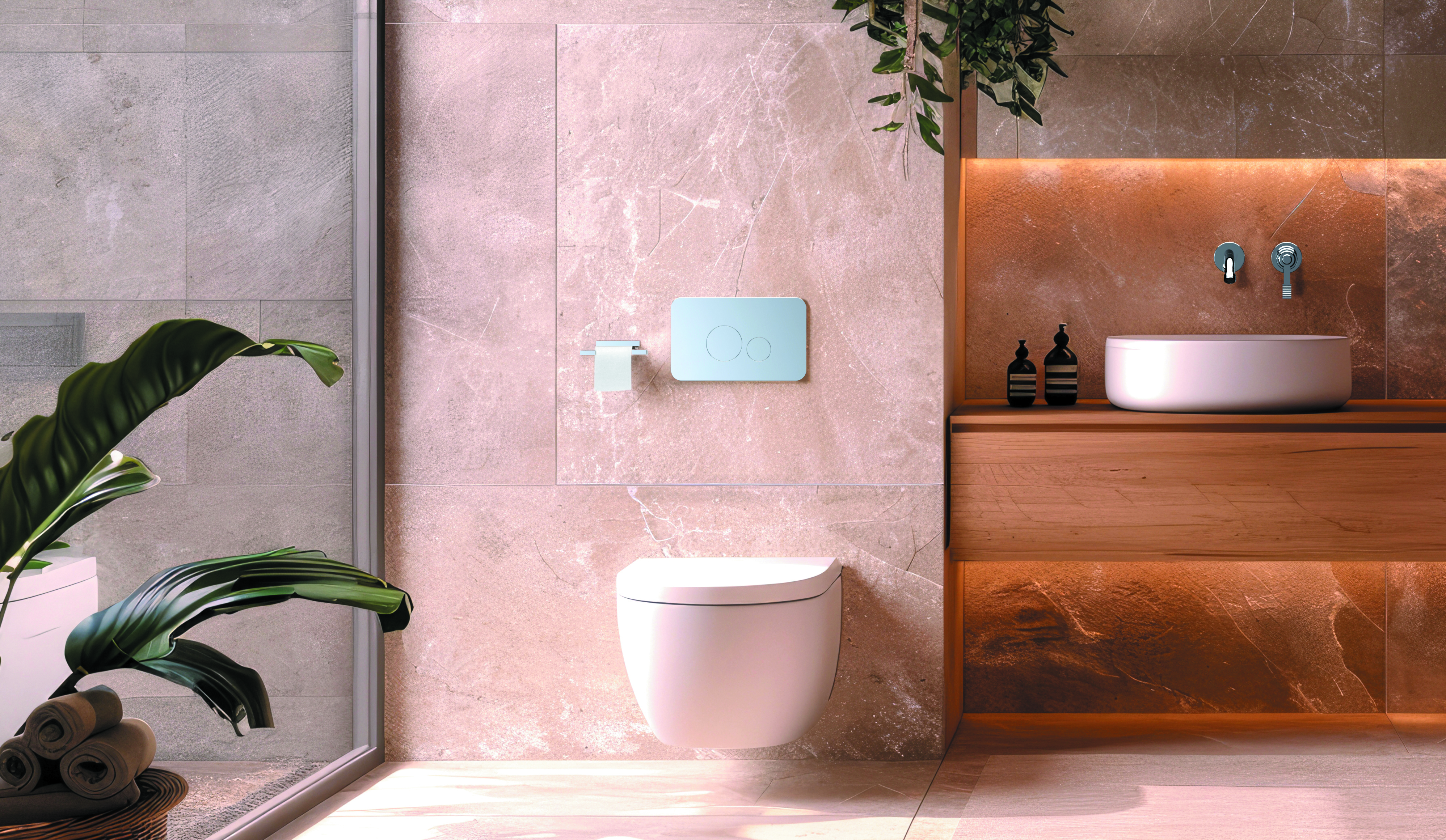 Кнопка смыва для инсталляций Remer RB810CR (хром)