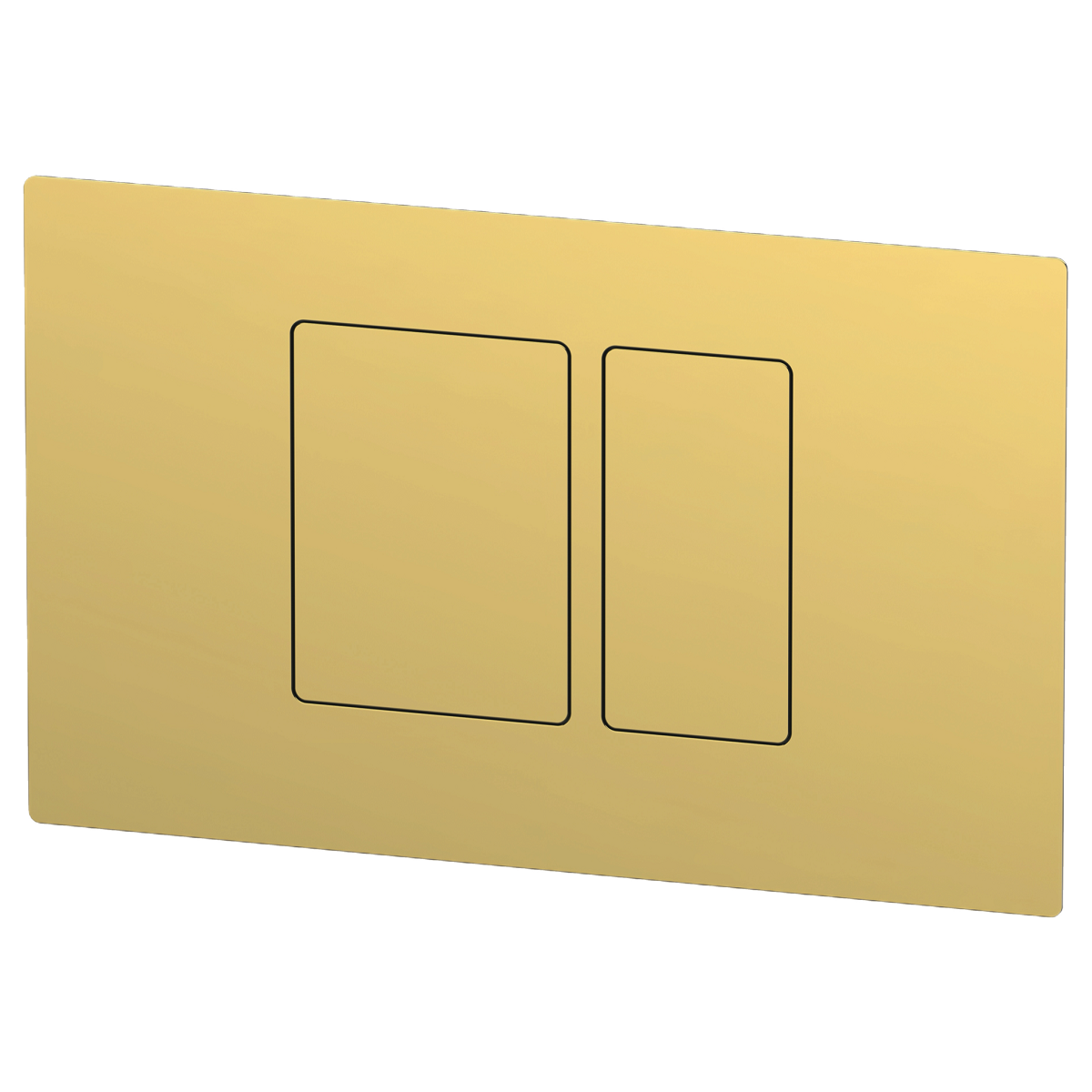 Кнопка смыва для инсталляций Remer RB820DO (золото глянцевое)