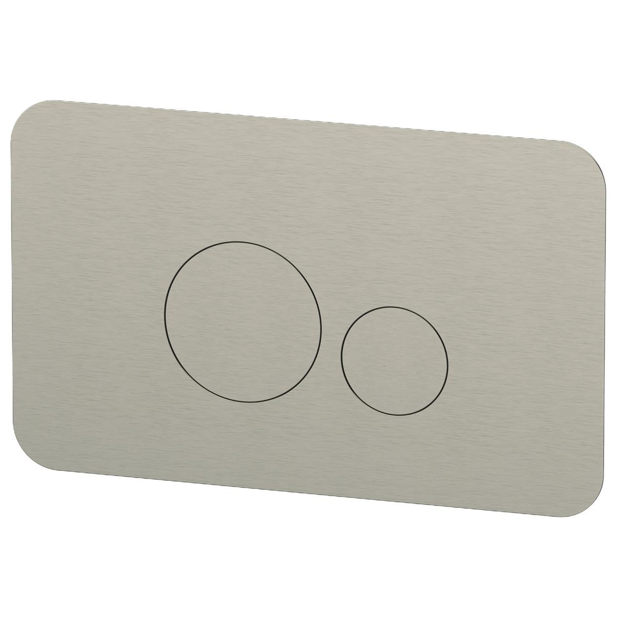 Кнопка смыва для инсталляций Remer SSRB810 (никелированная сталь)