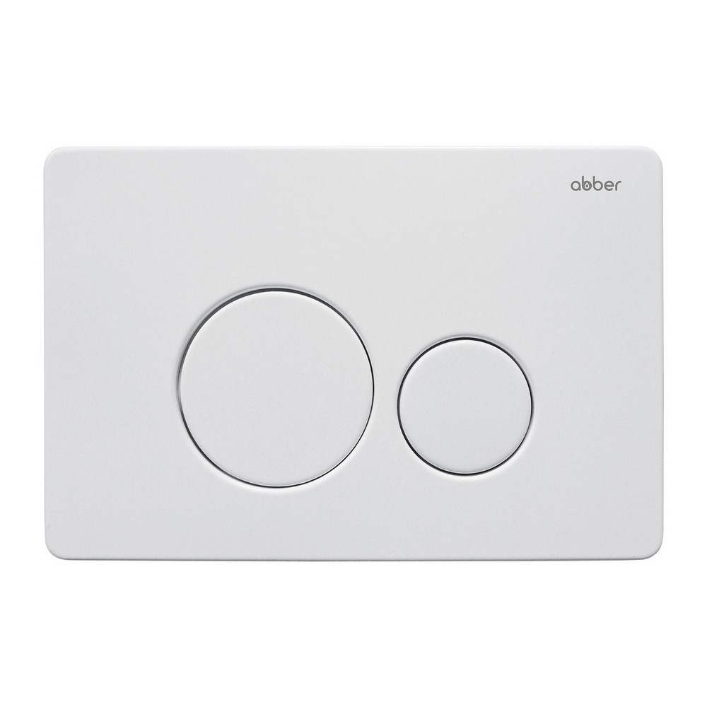 Комплект подвесной унитаз с инсталляцией и кнопкой Abber Rechteck AC1220TC-AC0105-AC0121MW (белый, белый матовый)