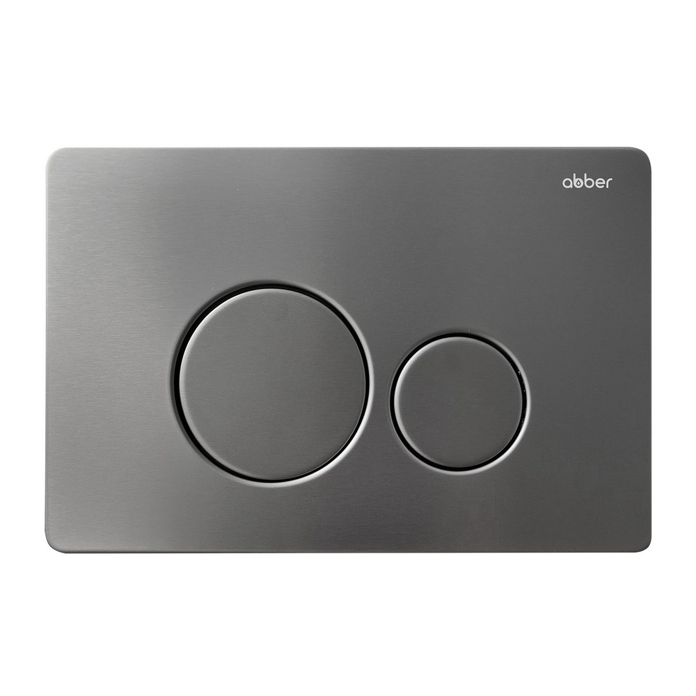 Комплект подвесной унитаз с инсталляцией и кнопкой Abber Rechteck AC1220TC-AC0105-AC0121NG (белый, никель) 