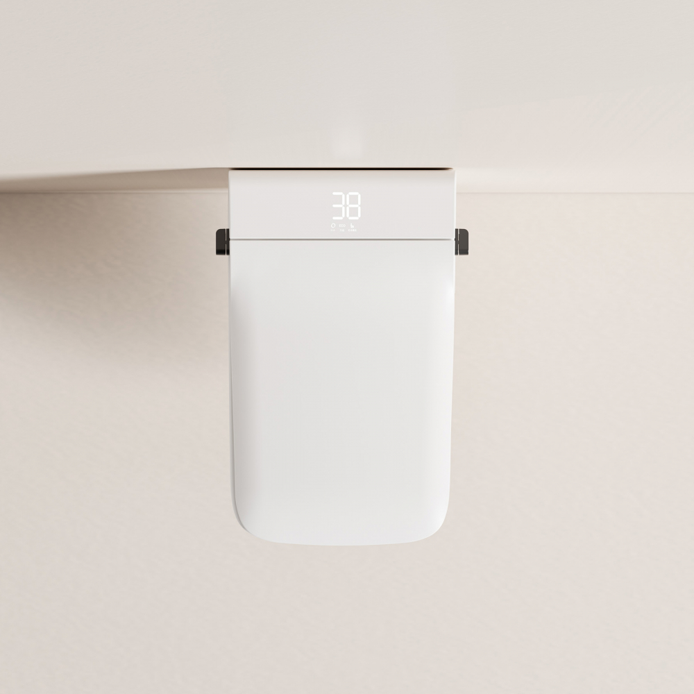 Комплект унитаз-биде подвесной с инсталляцией Abber Rechteck AC1215S-AC0101P2 60x36x38 (белый), электронный