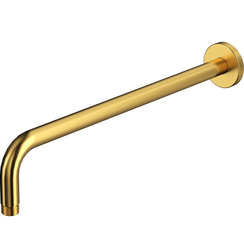 Кронштейн для душа настенный 39.5 см., Whitecross Серия Y Y1310GLB (золото брашированное PVD)