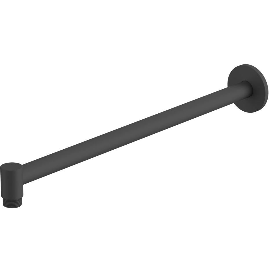 Кронштейн для душа настенный 40.4 см., Whitecross Серия Y Y1309BL (черный матовый)