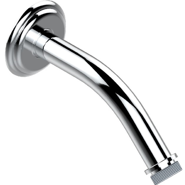 Кронштейн для верхнего душа настенный 12 см. THG Panthere Cristal clair U6A-A02-82 (хром)