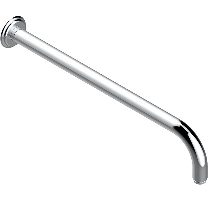 Кронштейн для верхнего душа настенный 45 см. THG Flore U5A-A02-84L (хром)