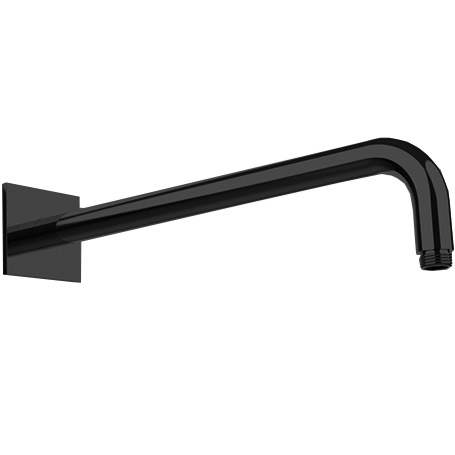 Кронштейн для верхнего душа настенный Almar Arms 35см E021112.MB (черный металл брашированный)