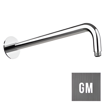 Кронштейн для верхнего душа настенный Almar Arms 35см E021113.GM (оружейный металл брашированный PVD)