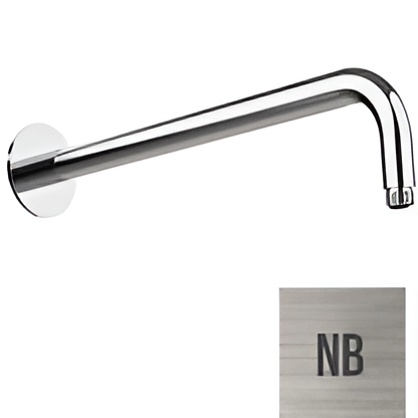 Кронштейн для верхнего душа настенный Almar Arms 35см E021113.NB (никель брашированный)