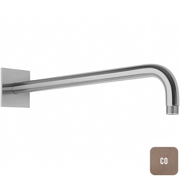 Кронштейн для верхнего душа настенный Almar Arms 42см E021116.CO (медь брашированная)