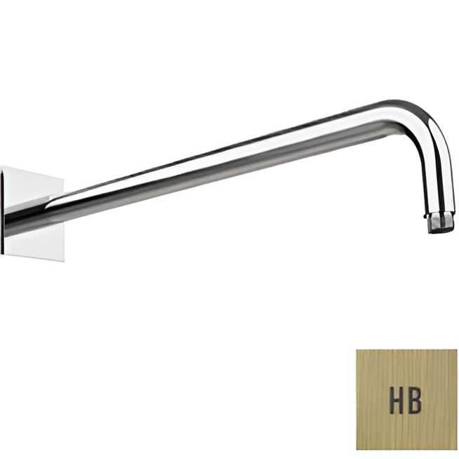 Кронштейн для верхнего душа настенный Almar Arms 42см E021116.HB (латунь брашированная)