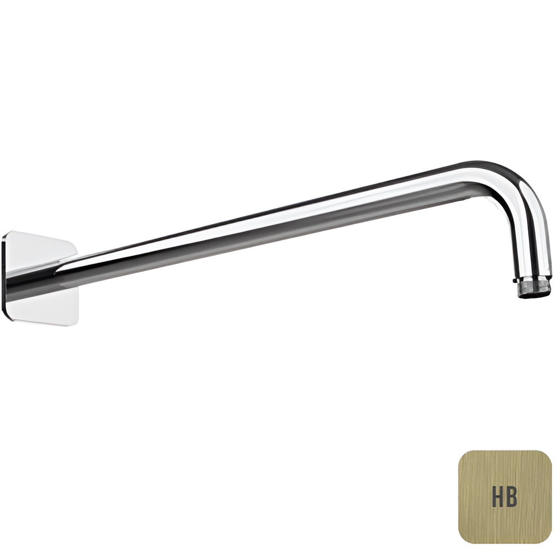 Кронштейн для верхнего душа настенный Almar Arms 42см E021117.HB (бронза)