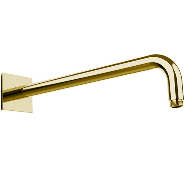 Кронштейн для верхнего душа настенный Almar Round 35см E021112.GO (золотой)