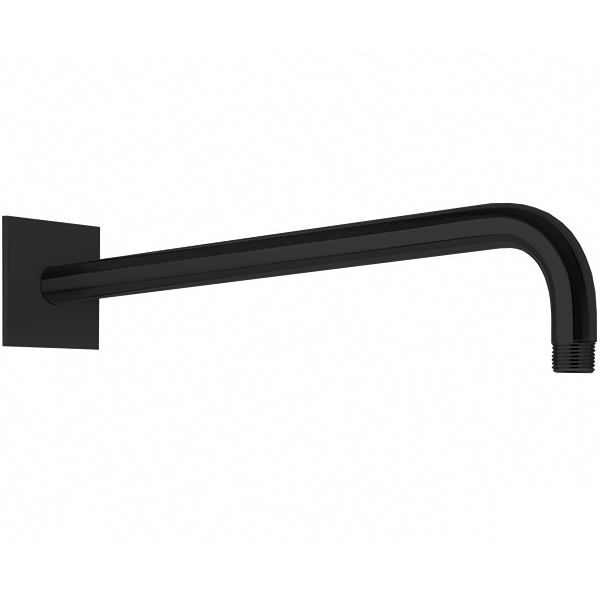 Кронштейн для верхнего душа настенный Almar Velvet Rain E021116.MB 42см (черный матовый)