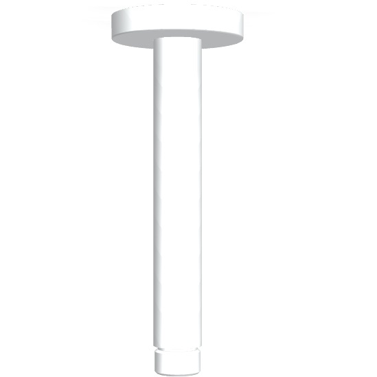 Кронштейн для верхнего душа потолочный 15см, 1/2 Fima Carlo Frattini Soffioni F2584BS (белый матовый)