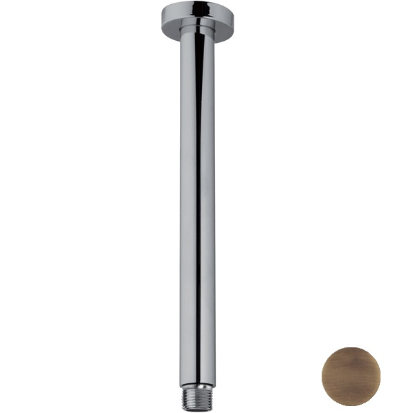 Кронштейн для верхнего душа потолочный 30см, 1/2 Fima Carlo Frattini Soffioni F2586BR (бронза)